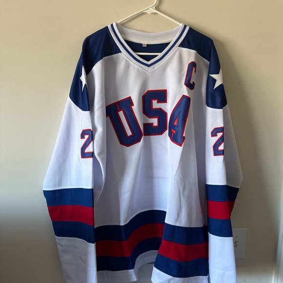 unbranded Other - USA Hockey Jersey - White and Blue